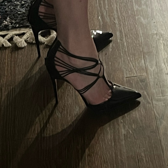 EUC Christian Louboutin Confusa Black Patent Stilettos, Size 39.5 - Picture 15 of 15